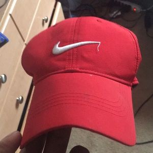Red Nike hat